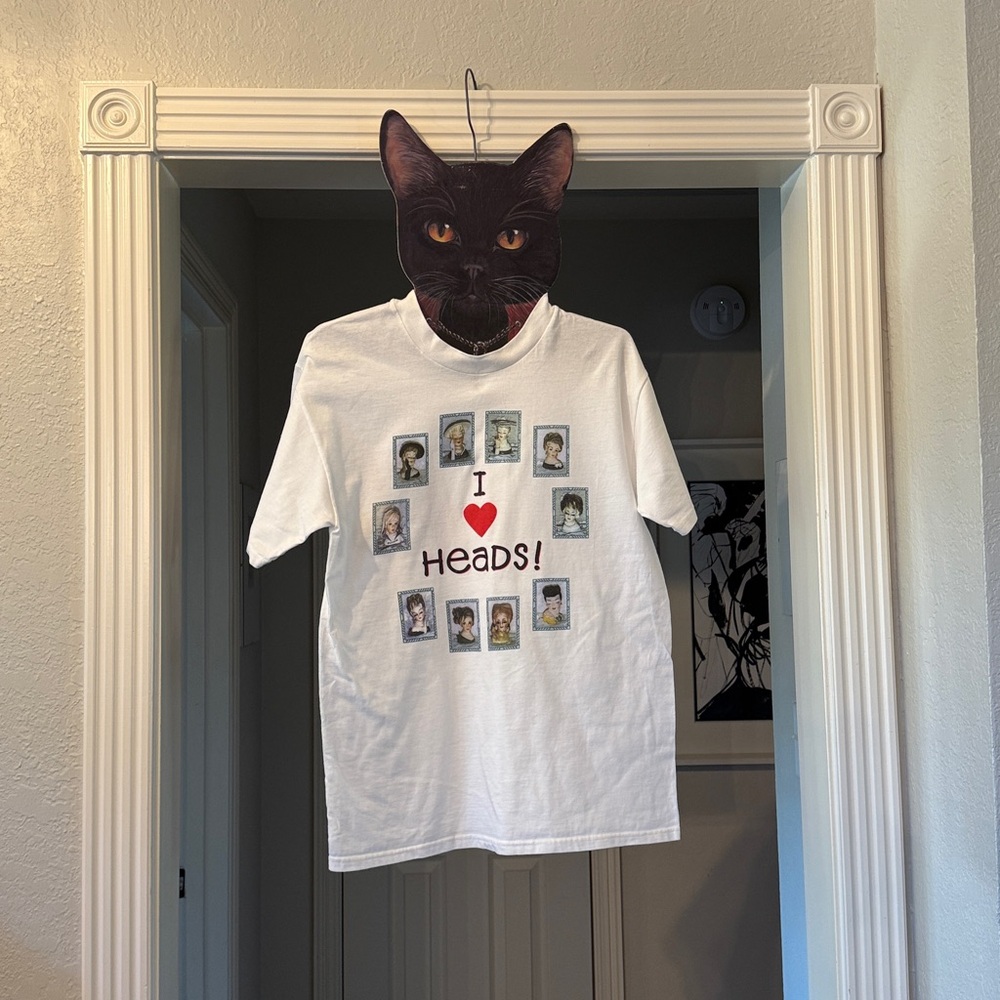 Vintage Kitschy Head Vase T-Shirt Size Med - Picture 14 of 17